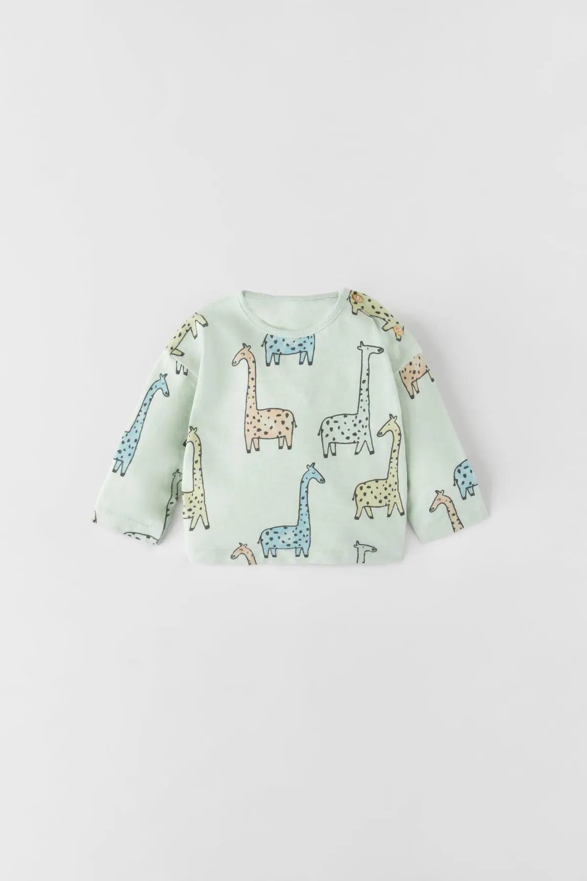 Giraffe Slub Knit T-Shirt